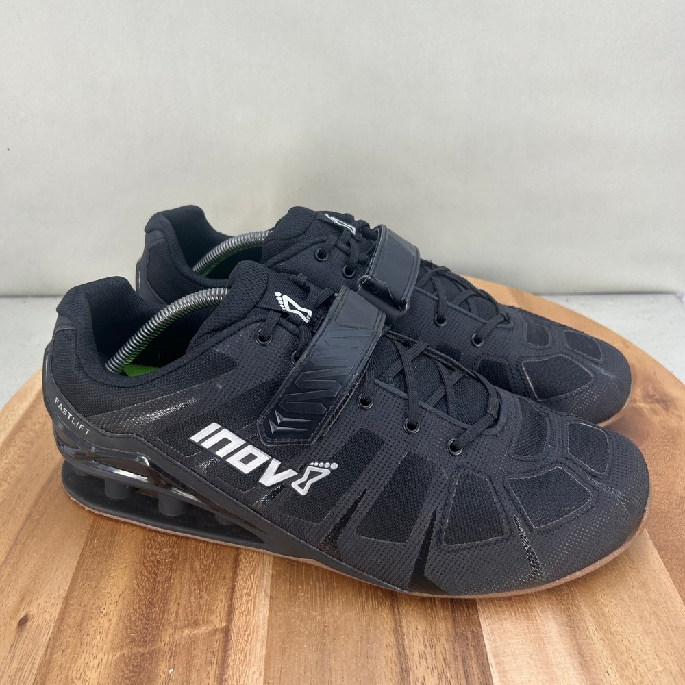 Inov-8 Fastlift 360 Mens Weightlifting Shoes Black Gum Size 13 US M Training Gym